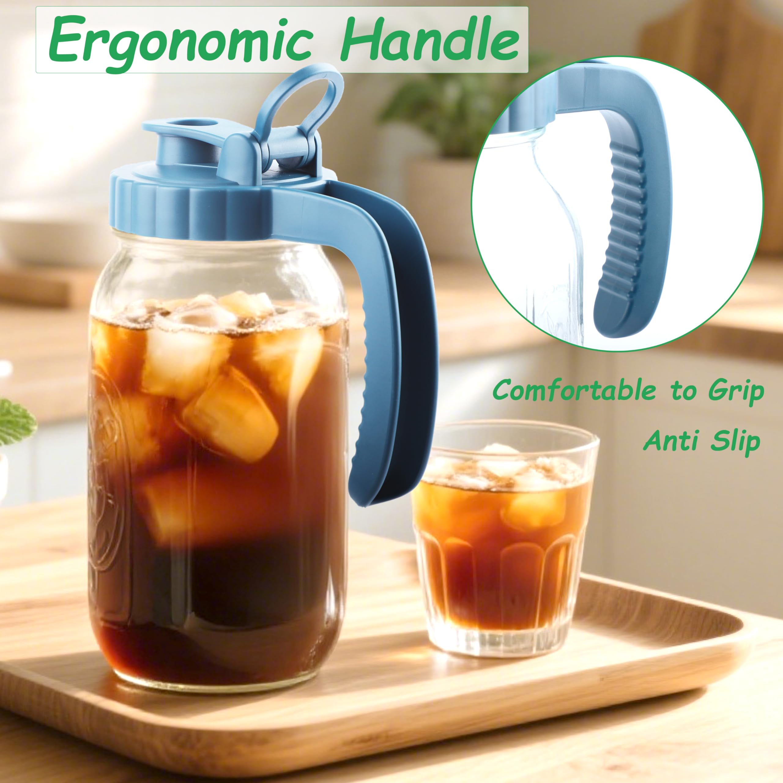 Cold Brew Coffee Maker 2 Pack - Easy Iced Coffee -4