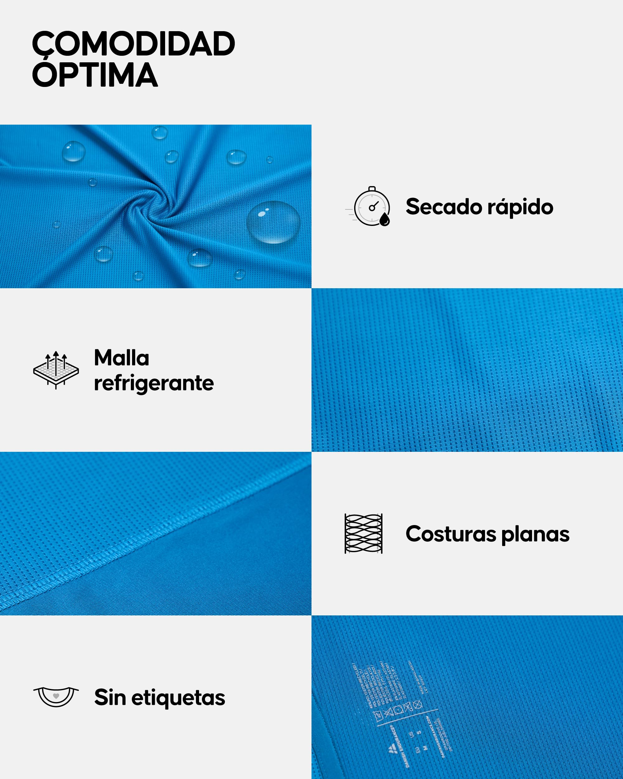 DANISH ENDURANCE Camiseta Deporte Mujer, Top Deportivo, Pack de 1 o 2 - Ropa Deportiva Mujer, Running, Deportes, Gym, Pilates, Padel
