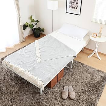 Amazon.co.jp: 不二貿易 折りたたみベッド シングル ベッドフレーム 幅