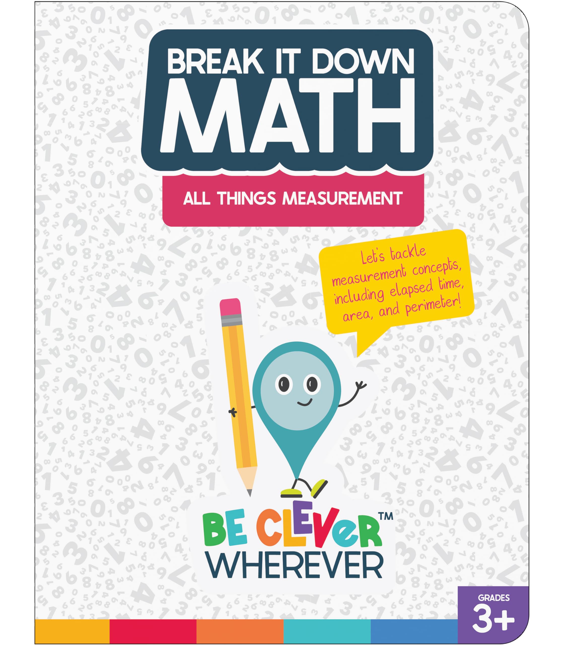 Carson Dellosa Break it Down Math Book, Reference Guide for All Things Measurement, 3rd Grade Workbook and Up Covering Perimeter, Mass, Length, and More Paperback – March 14, 2022