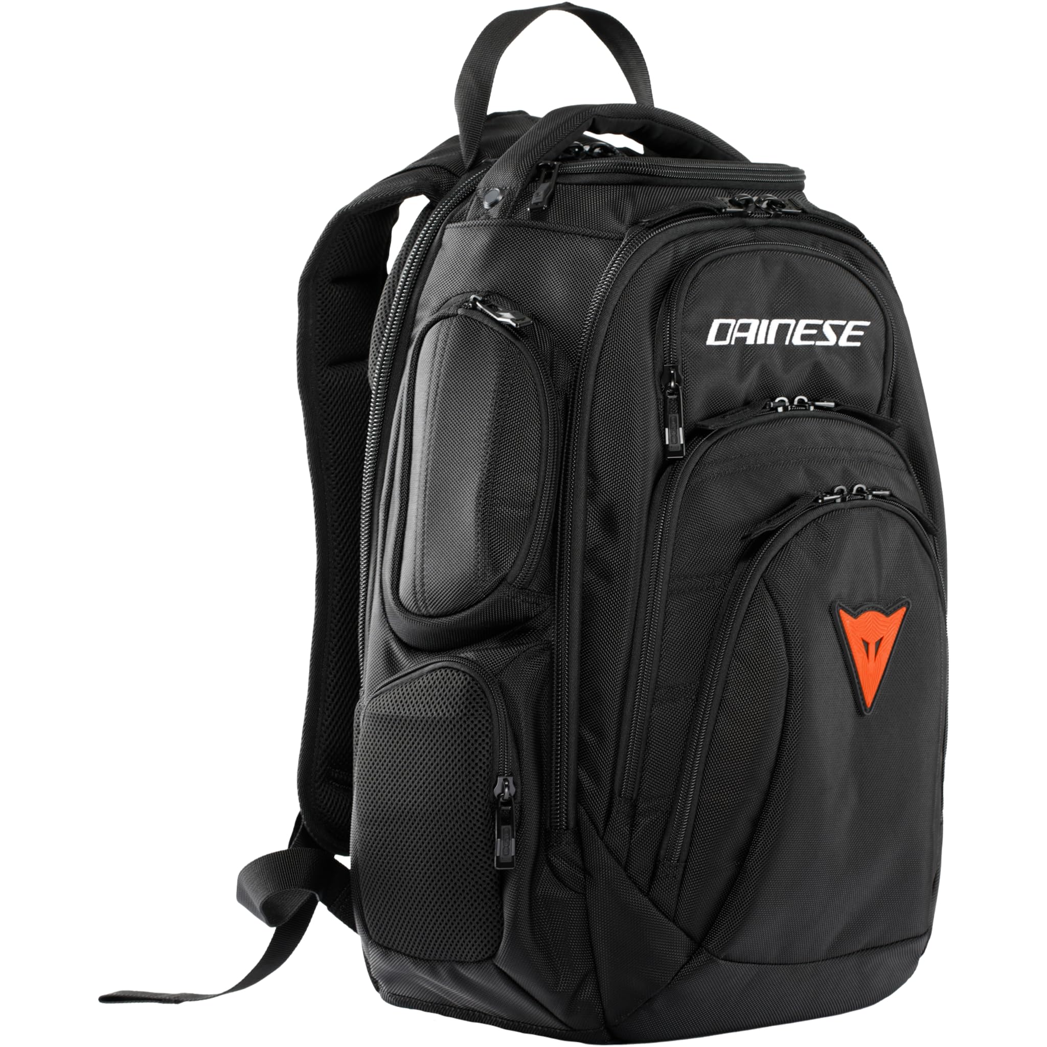DAINESE - Zaino D-Gambit 2 Backpack, Ergonomico e Versatile, con Scomparto Laptop e Tasca Imbottita per iPad e Tablet, Spallacci Regolabili, Urban e Moto, 33.5 L, Nero