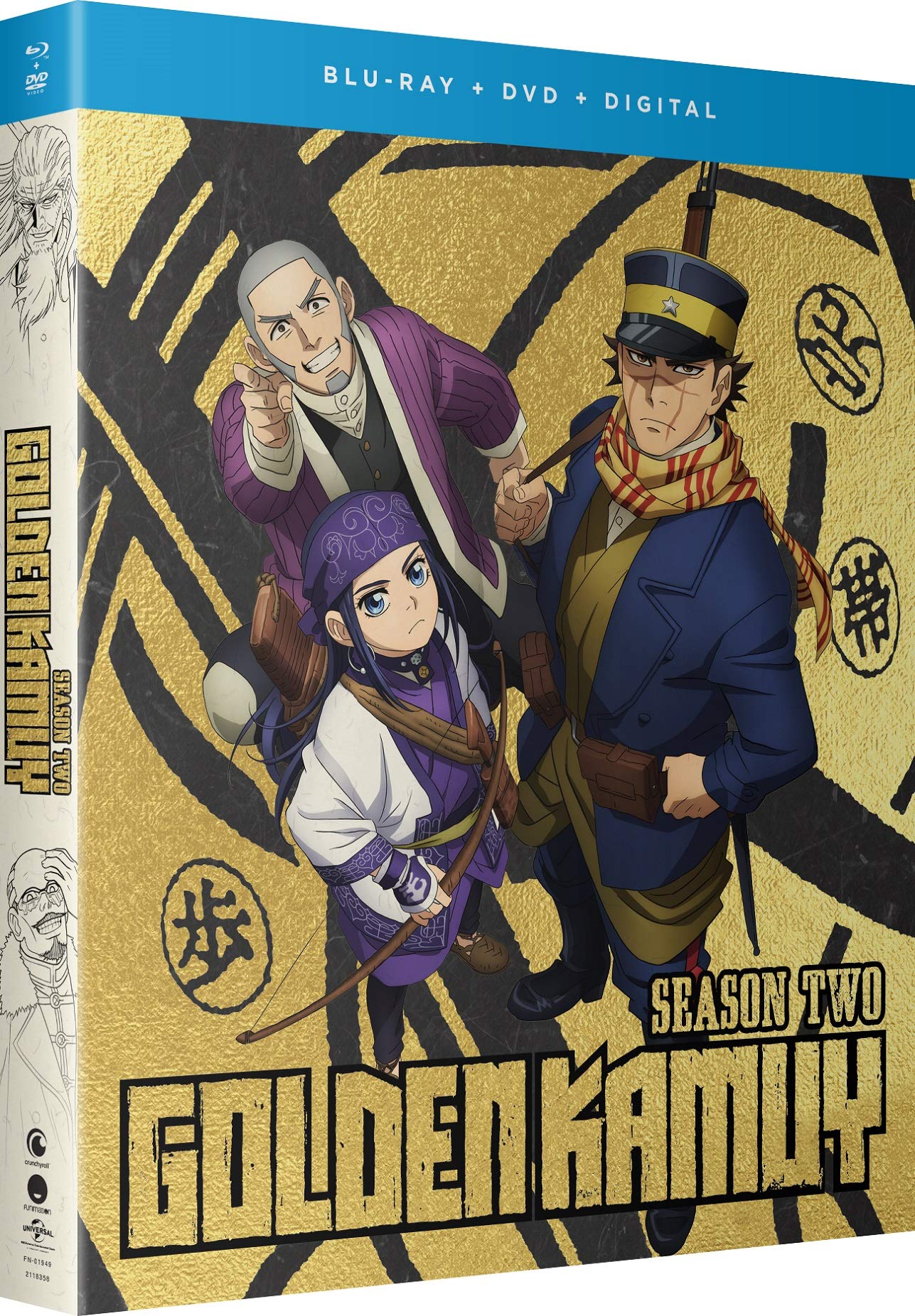 Amazon.co.jp: Golden Kamuy: Season Two [Blu-ray] : Nanba