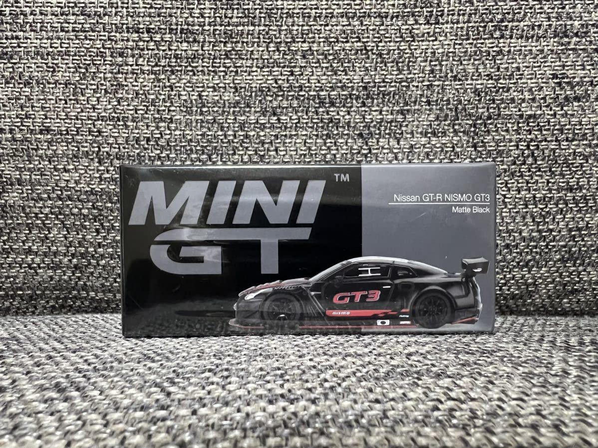 Amazon.co.jp: MINI GT 164 Nissan GT-R NISMO GT3 Matte Black
