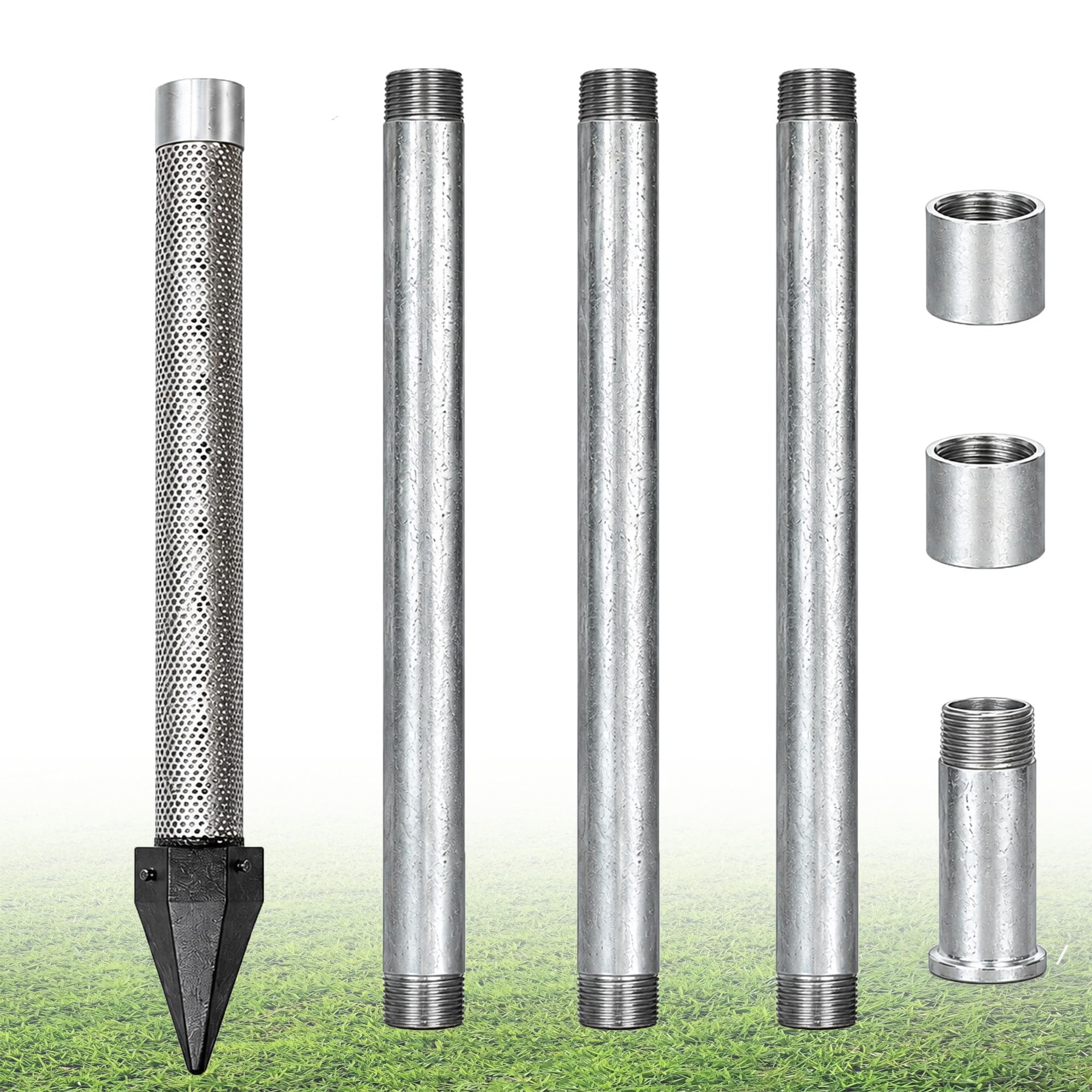 Kit Pozzo 1-1/4 NPT con Giunti Filettati per Montaggio a Sezioni 4m