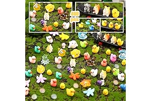 Barydat Mini Resin Pokemon Figures in Bulk for Pranks and Hide-and-Seek Crafts