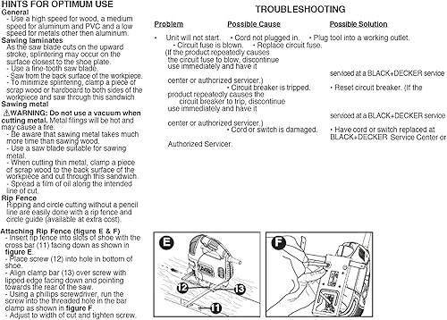 Miniatura 2 de BLACKDECKER Sierra de vaivén 45 amperios BDEJS300C
