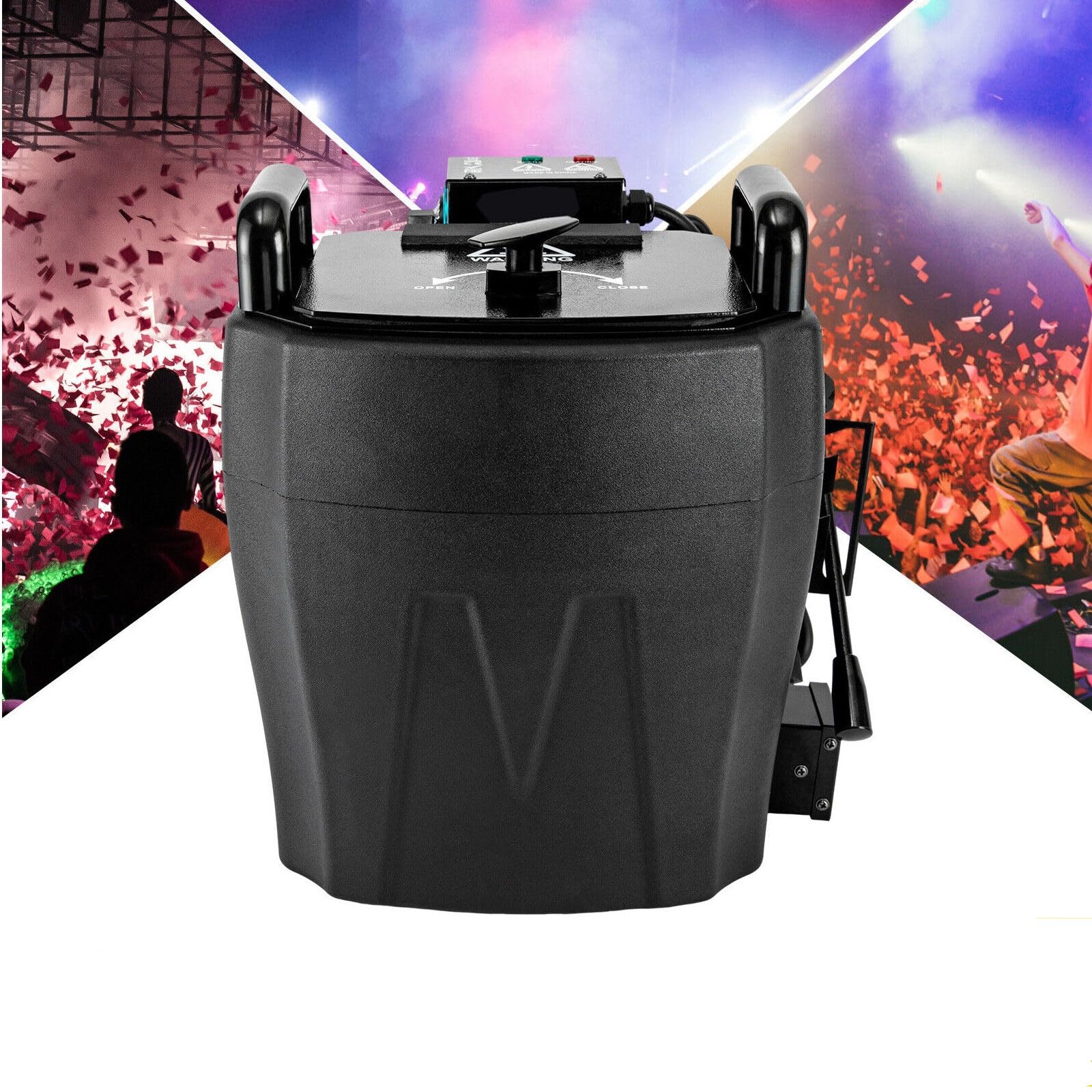 Macchina nebulizzatrice da 3500 W Stage Effect Machine 150 m²/1614 ft² per spettacoli palcoscenici, concerti, matrimoni, ghiaccio secco, fumo, fumo, con regolatore di temperatura