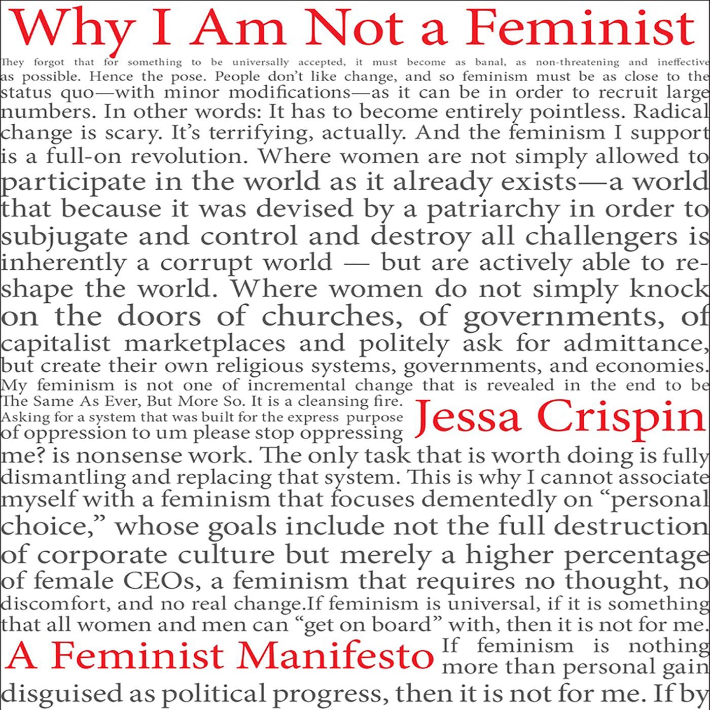 Why I Am Not A Feminist