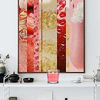 Vista 10 de Glade Tarro de velas, ambientador, batido de pastel de fresa, 3.4 onzas, 2