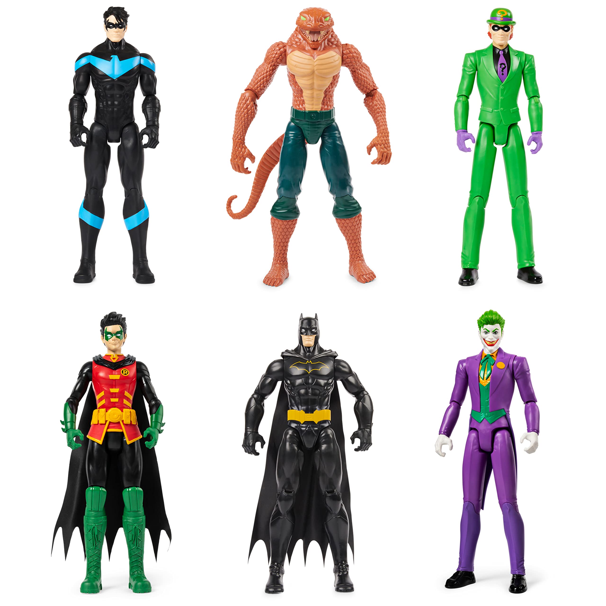 DC Comics - Batman set of 6 action figures of 30 cm including