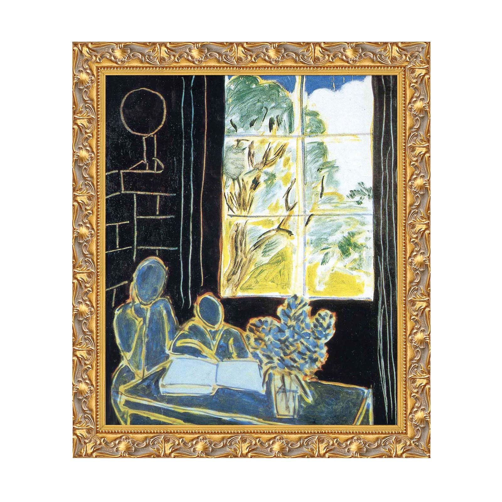 アンリ・マティス、待つ、超希少画集画、新品額装付、絵画 Yahoo!オークション - アンリ・マティス 待つ 超希少画集画 新品