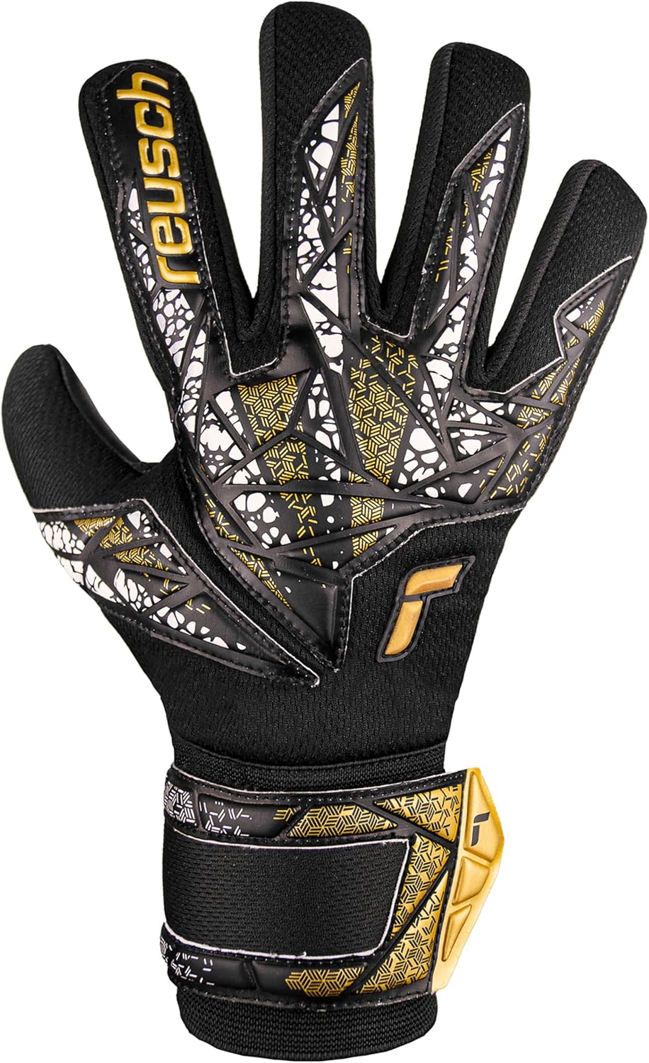 Reusch Unisex-Teen Attrakt Silver NC Finger Support Junior Goalkeeper Gloves