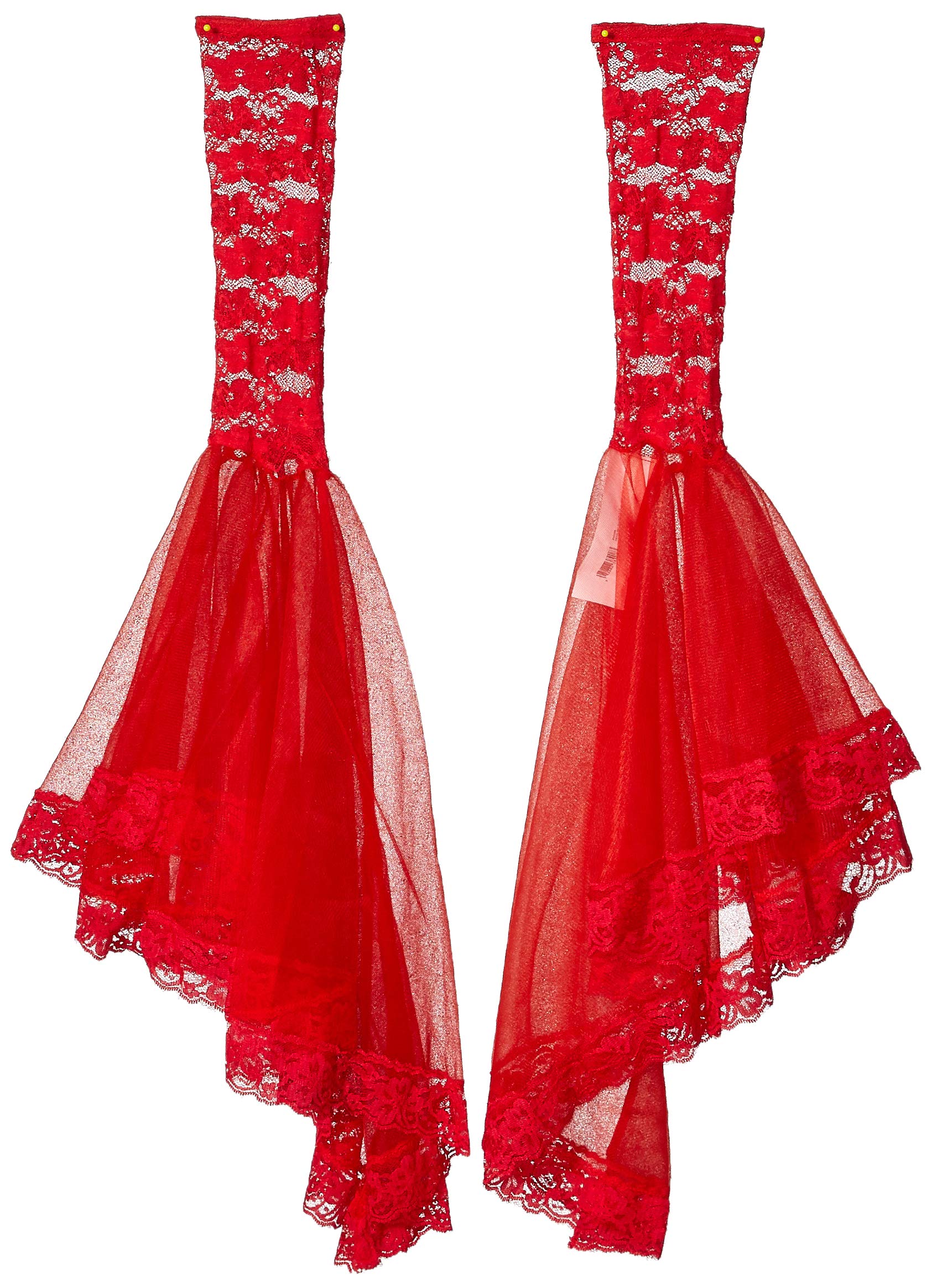 Rubie's womens ish Gauntlets Costume Accessory, Red, One Size US