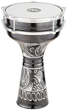 Meinl, Darbuka, Hand-Engraved, Black, 8