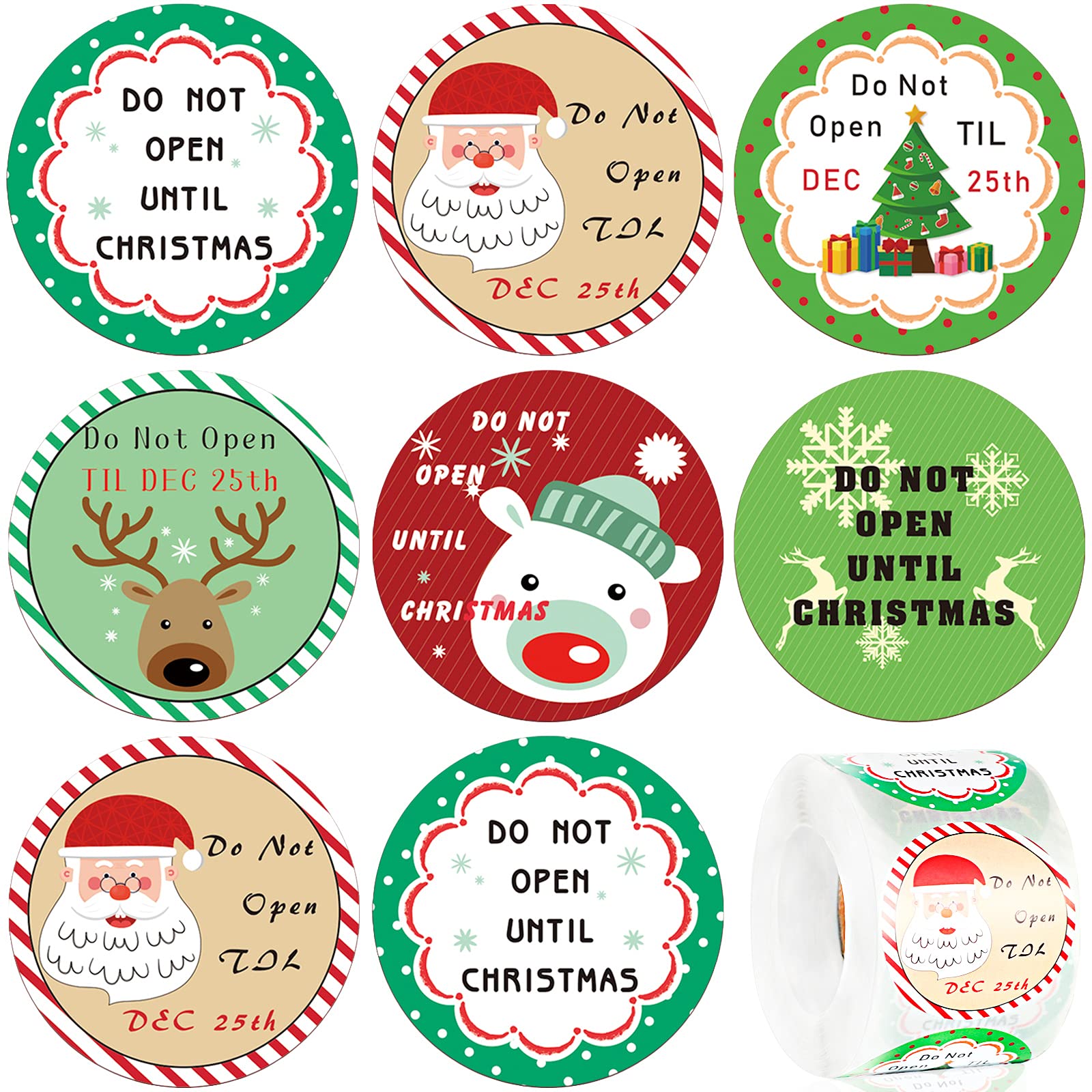 amazon-com-500-pieces-do-not-open-until-christmas-label-christmas-stickers-roll-2-inch-round-xmas-stickers-gifts-wrapping-labels-for-christmas-party-favor-holiday-candy-bags-envelope-seals-office-products