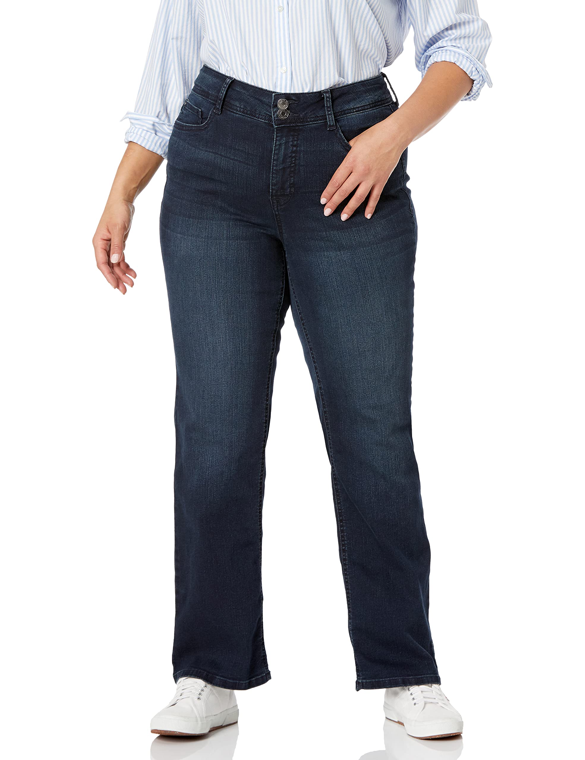 Angels Forever YoungWomen's Curvy Bootcut Jeans