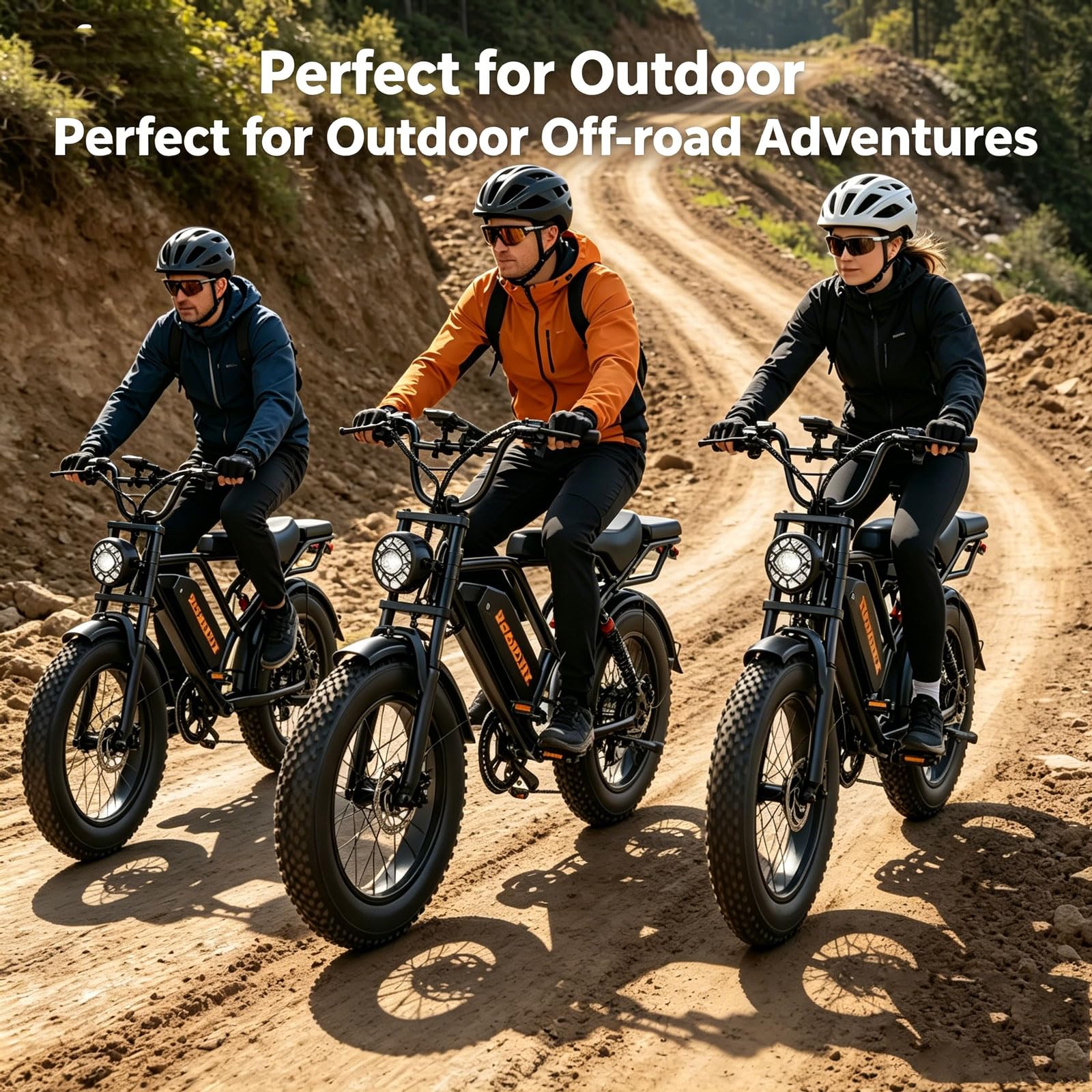 Bicicletta elettrica per adulti BK20, batteria rimovibile 48V20Ah, per addensare motociclette elettriche a pneumatici larghi antiscivolo, biciclette di montagna, biciclette pendolari, autonomia50-80KM