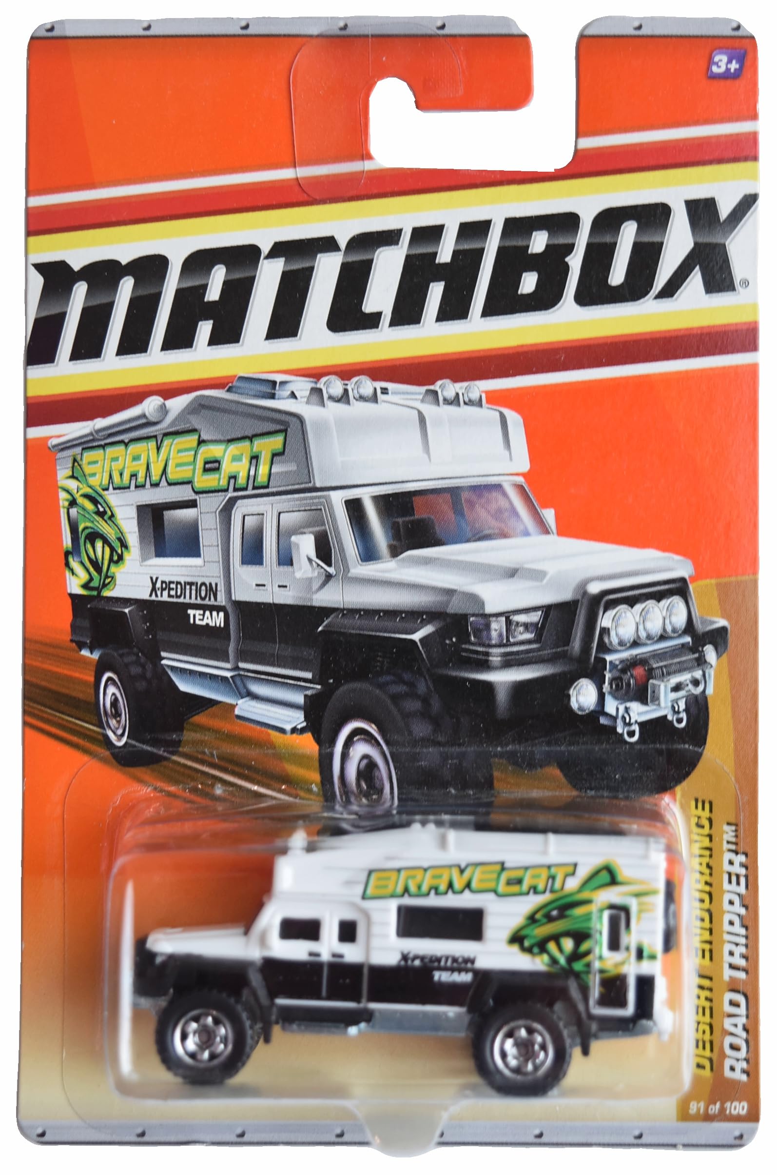 Amazon.com: Matchbox Road Tripper, Desert Endurance 91/100 [White