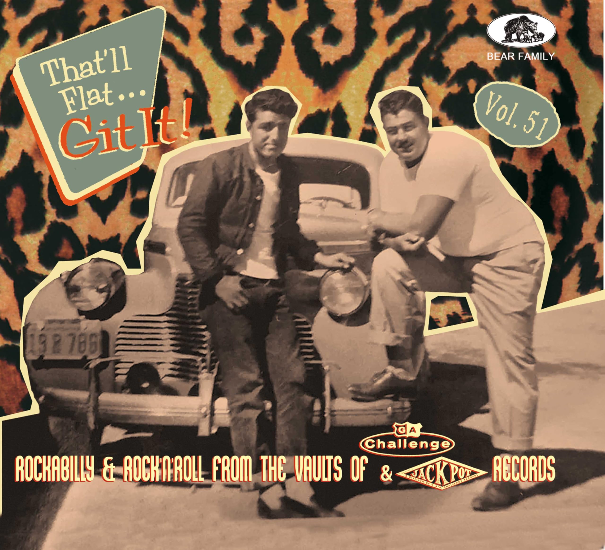 Vol.51 - That'll Flat Git It! Rockabilly & Rock 'n' Roll From The Vaults Of Challenge and Jackpot Records (CD)