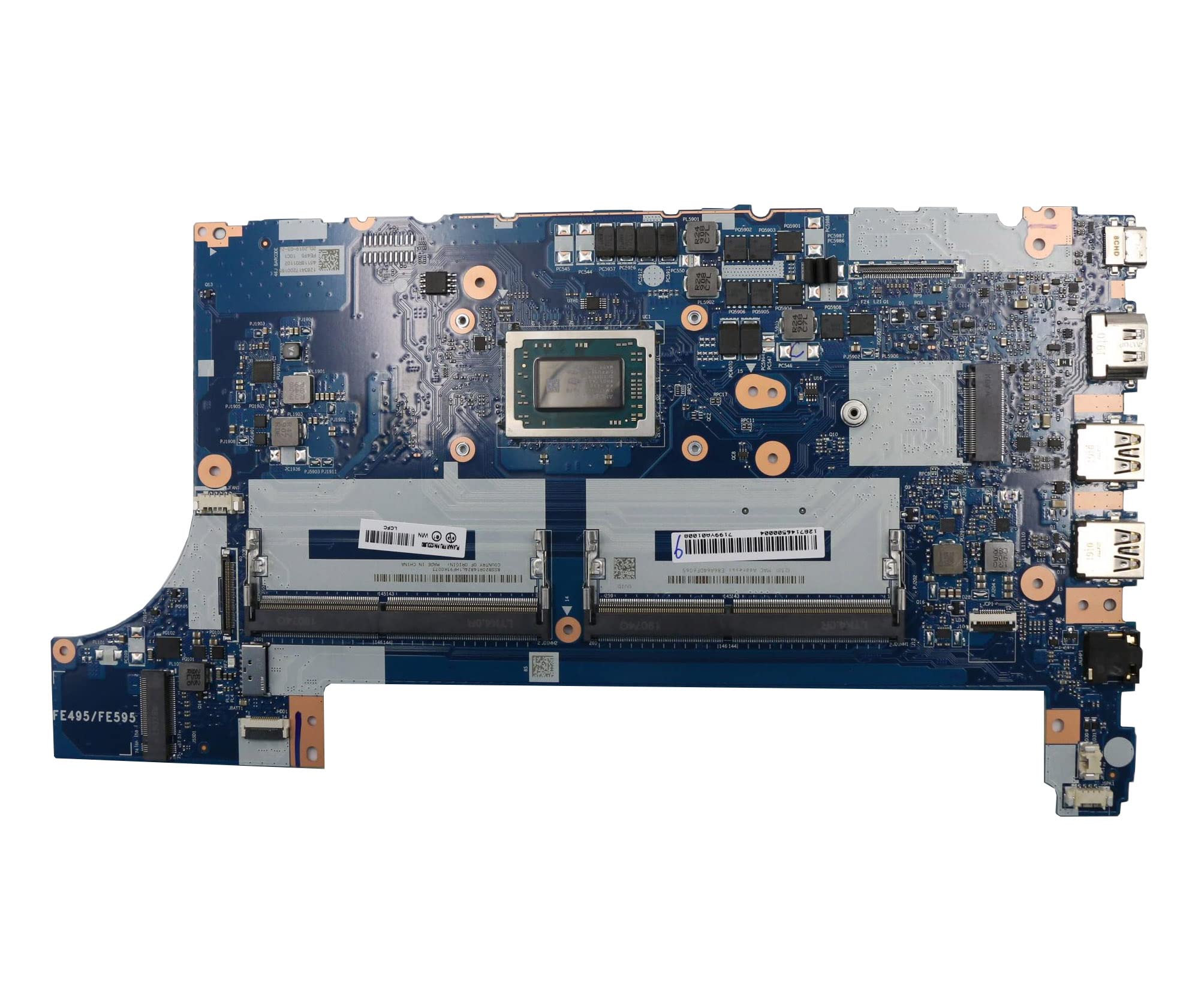 Amazon.com: 02DL980 for ThinkPad E495 E595 NM-c061 Laptop Motherboard R7-3700U : Electronics