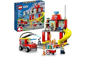 LEGO City Fire Station & Fire Engine: An Exciting Educational Experience for Young Firefighter Enthusiasts