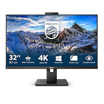 PHILIPS液晶モニター 329P1H 31.5インチ 4K/USB-C Brilliance USB-C ドッキング液晶モニター 329P1H/11 | Philips