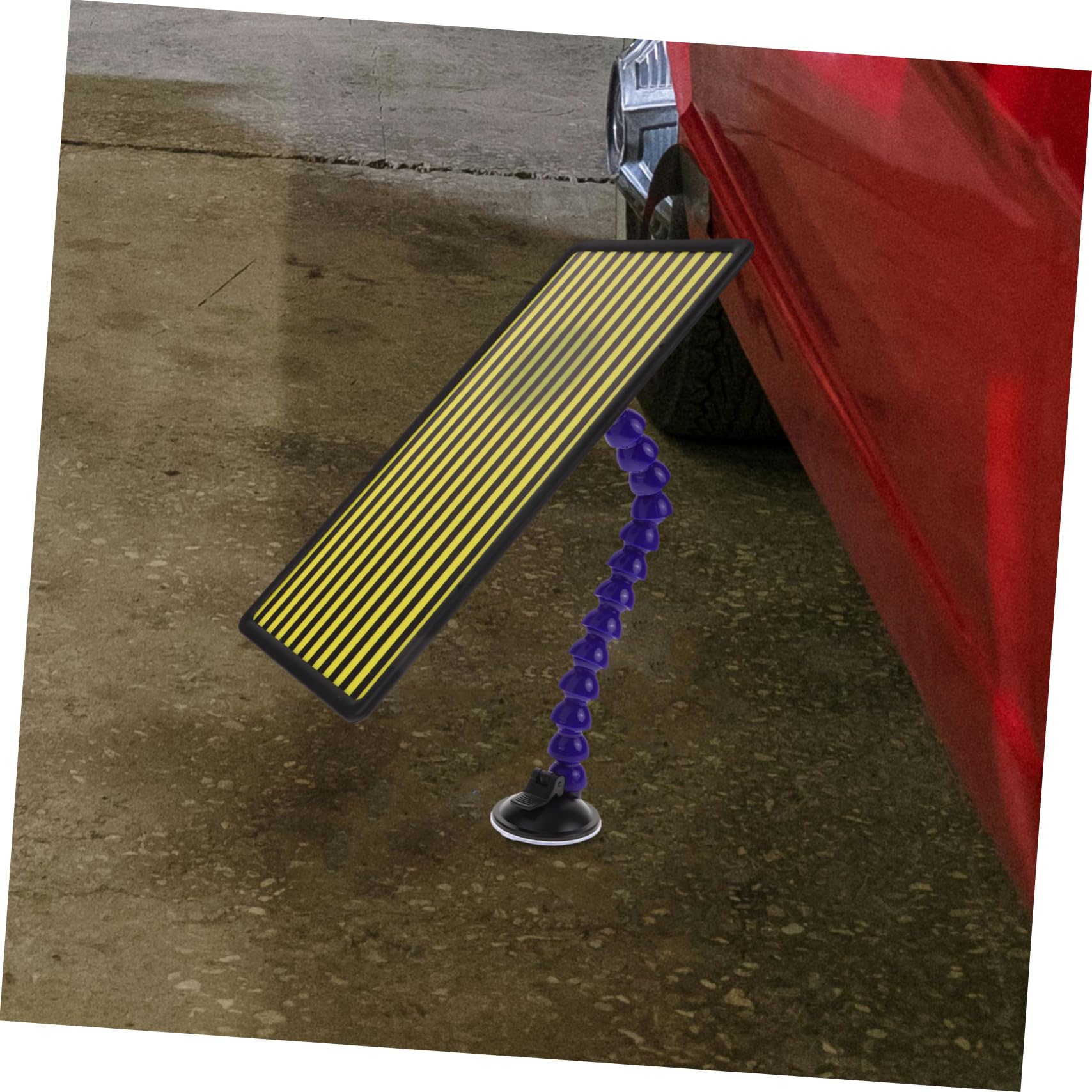 Alipis Dellenreparatur Werkzeug mit Leuchttafel aus Acryl und Pom für Auto Karosserie und Blechflächen zum Dellenprüfen bei Autoreparatur