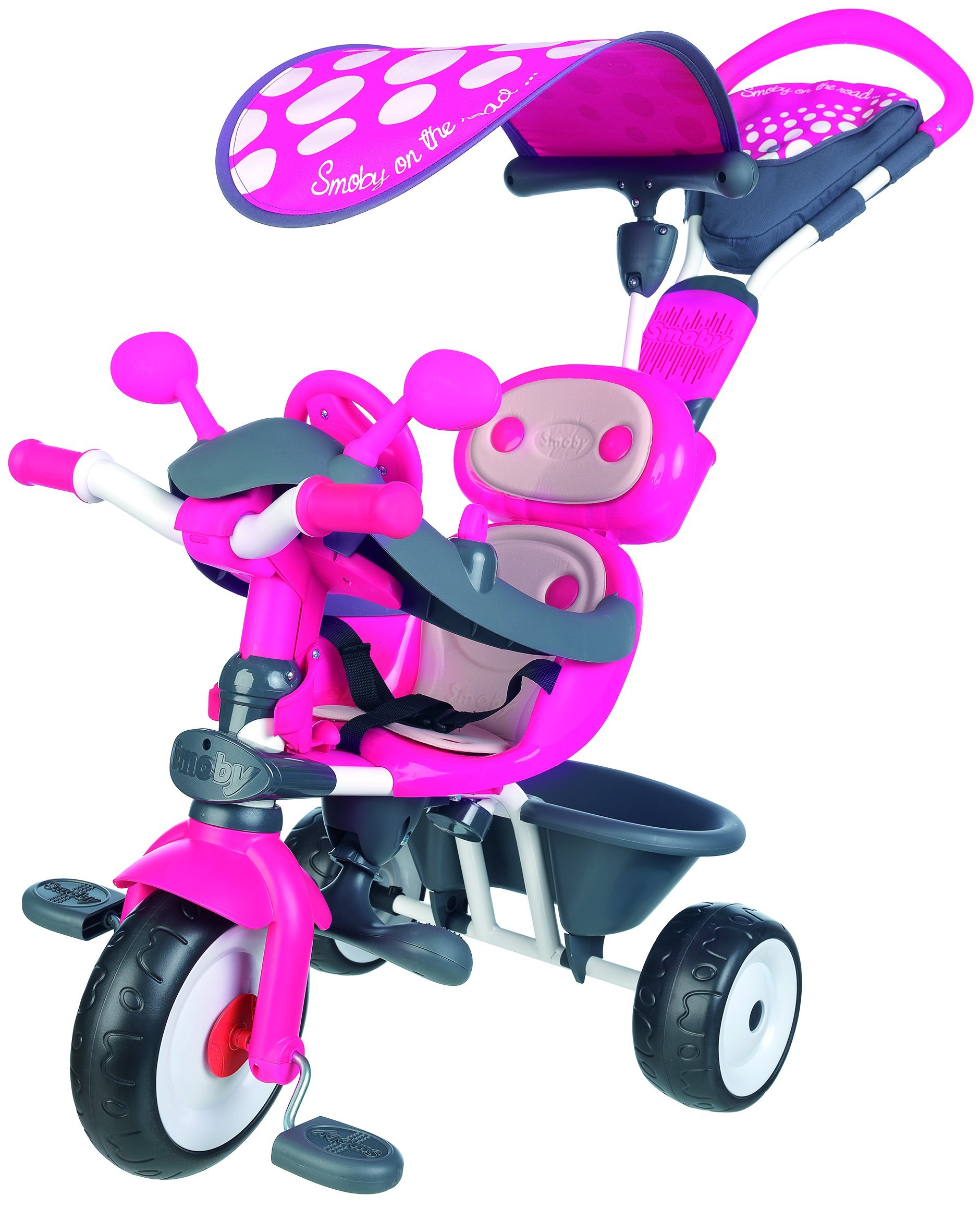 Smoby 740600 - Baby Driver Komfort Rosa