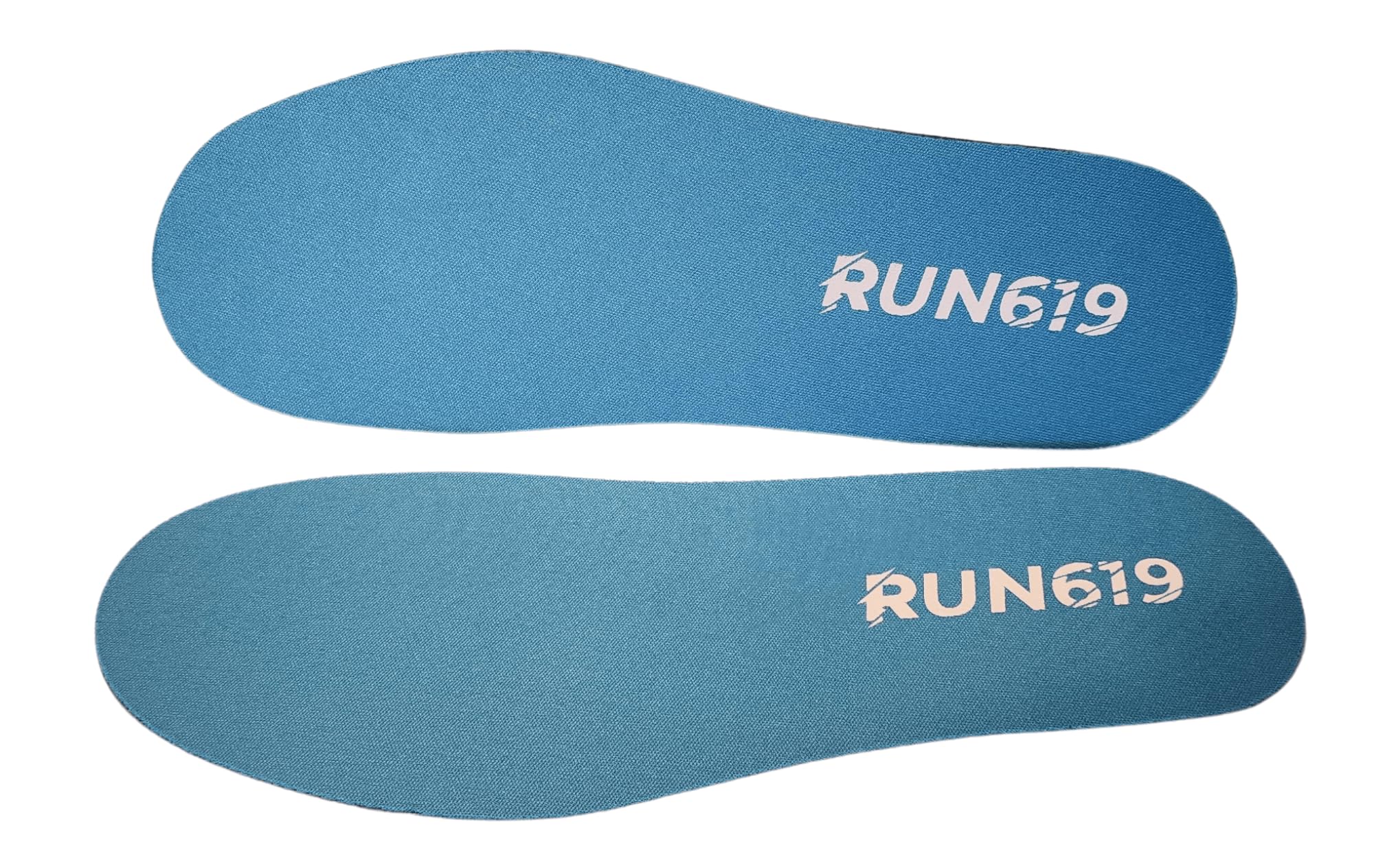 Wide Run 619 Zero Drop Shoe Insoles, Traditional Shape, Foot Forming, Wide Width - 4.5mm Thickness, Firm, Flat Shoe Inserts - Men's 15