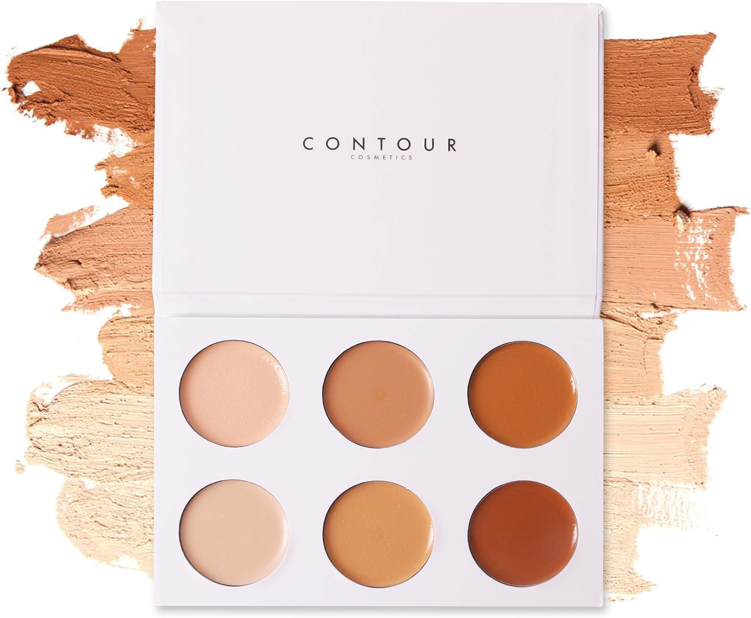 Contour Cosmetics Compact Original - Cream Contour Palette For Warm/Medium Skin Tones