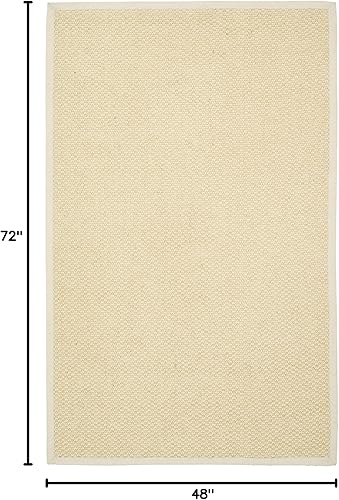 Vista 20 de Safavieh - Alfombra, colección Saffron, Sintético, Crema