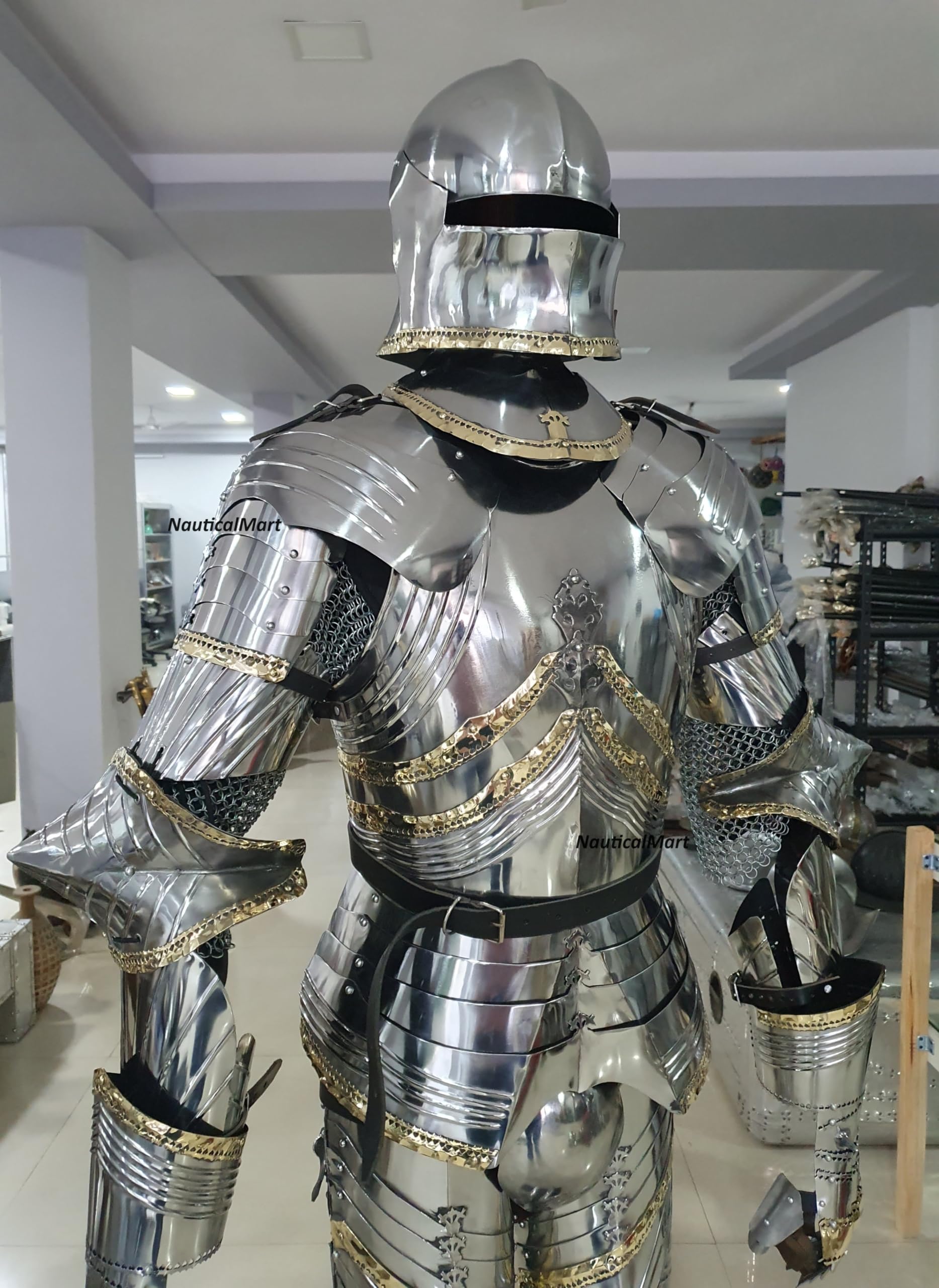 Amazon.co.jp: NAUTICALMART ゴシックドイツプレートアーマー