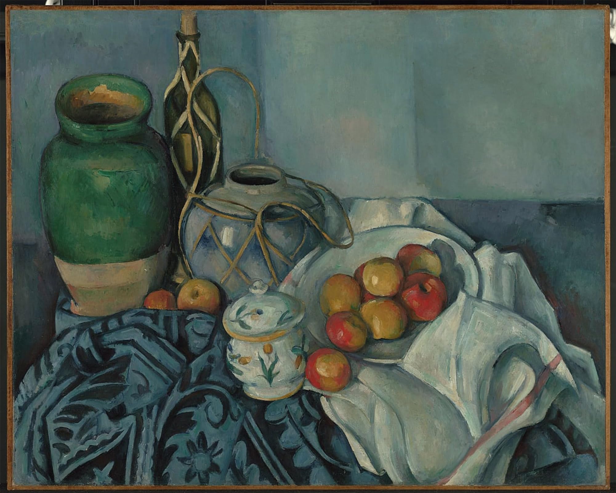 ARTXLXXBN Famous Painting Art Wall Decor Abstract Art Picture Still Life with Apples by Paul Cézanne Animal Pictures for Home Decor 60x90cm