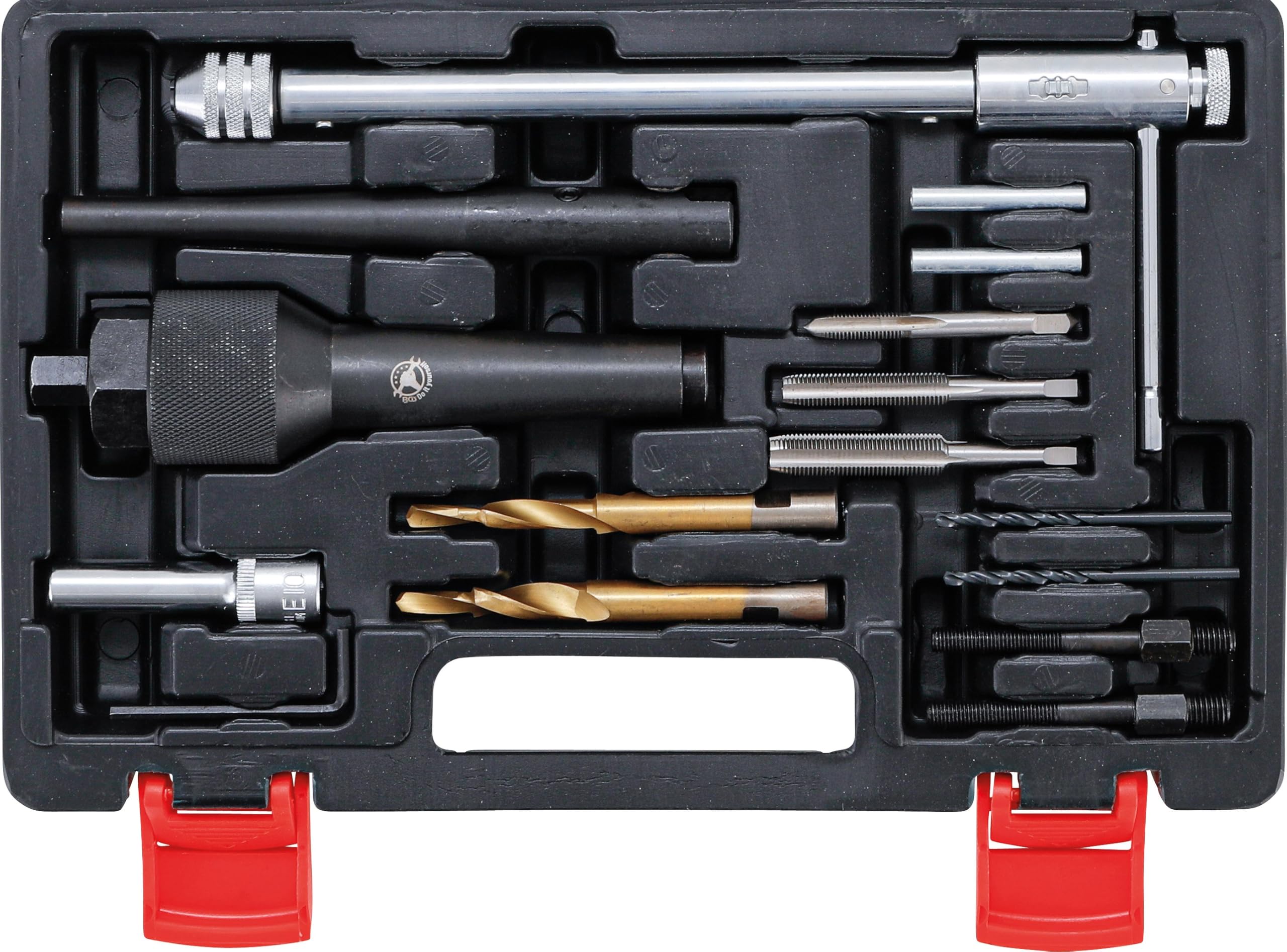 BGS Diy 98297 | Jeu d’extraction de bougies de préchauffage et de réparation de filetages