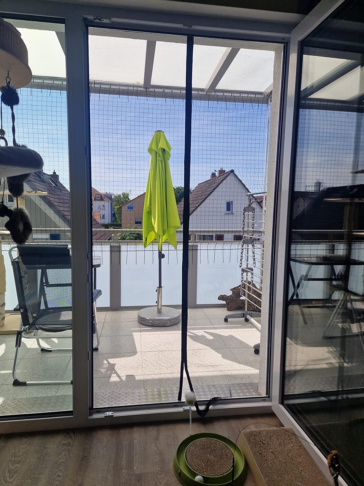 Fliegengitter Tür - Magnetischer Insektenschutz Für Balkon & Terrasse