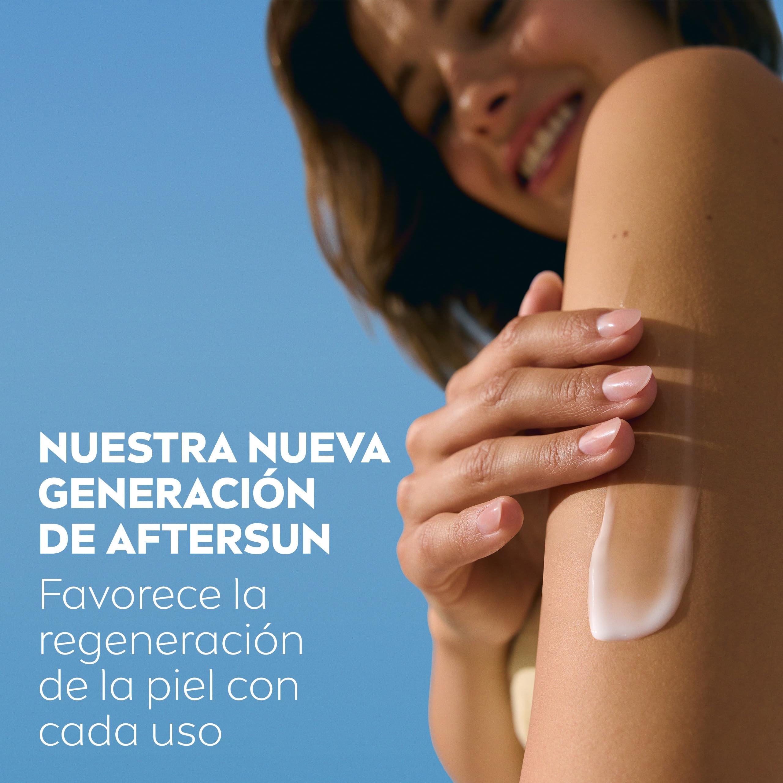 NIVEA SUN After Sun Loción Corporal Hidratante y Calmante 48h 400 ml Aloe Vera Bio Vitamina E Ácido Hialurónico