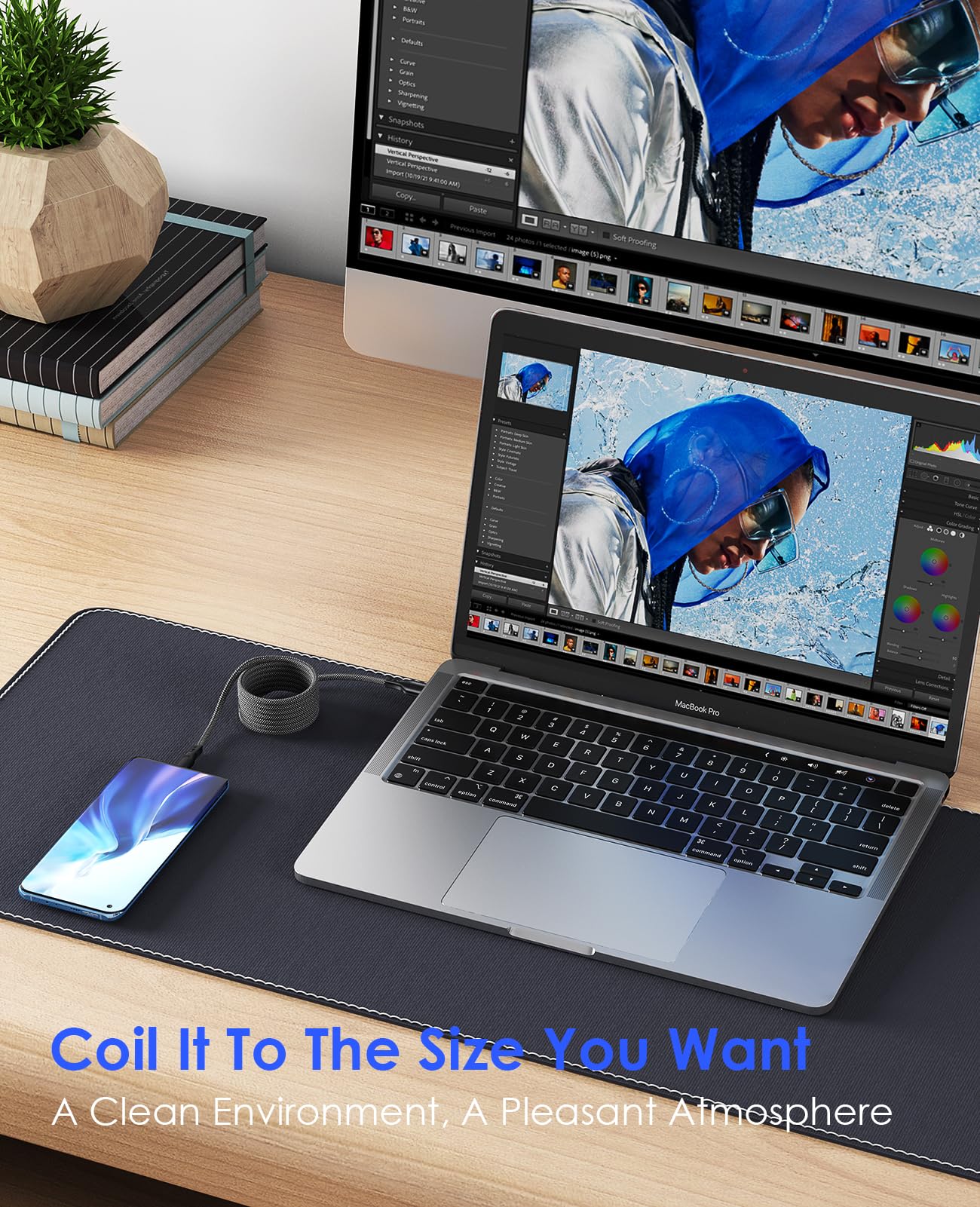 Magtame Cavo magnetico USB C, Cavo da USB A a USB C, Cavo di Ricarica USB C da 1M,Cavo di Ricarica Veloce Compatibile con Samsung Galaxy S21 S20 S10 S9 S8 Plus, Note 20 10 9 8, LG V50 V40 G8 G7