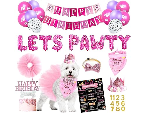 Best Dog Birthday Party Supplies for Girls: Pawsome Decorations for Your Dog's Special Day