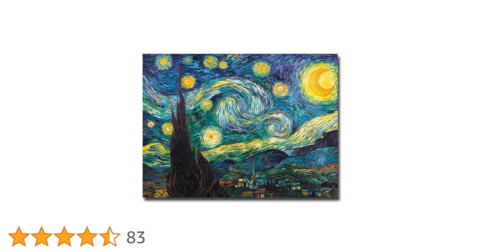 星月夜さんページ ゴッホの見た星空（50） 《星月夜》の星空はどこに？ [2] 星の