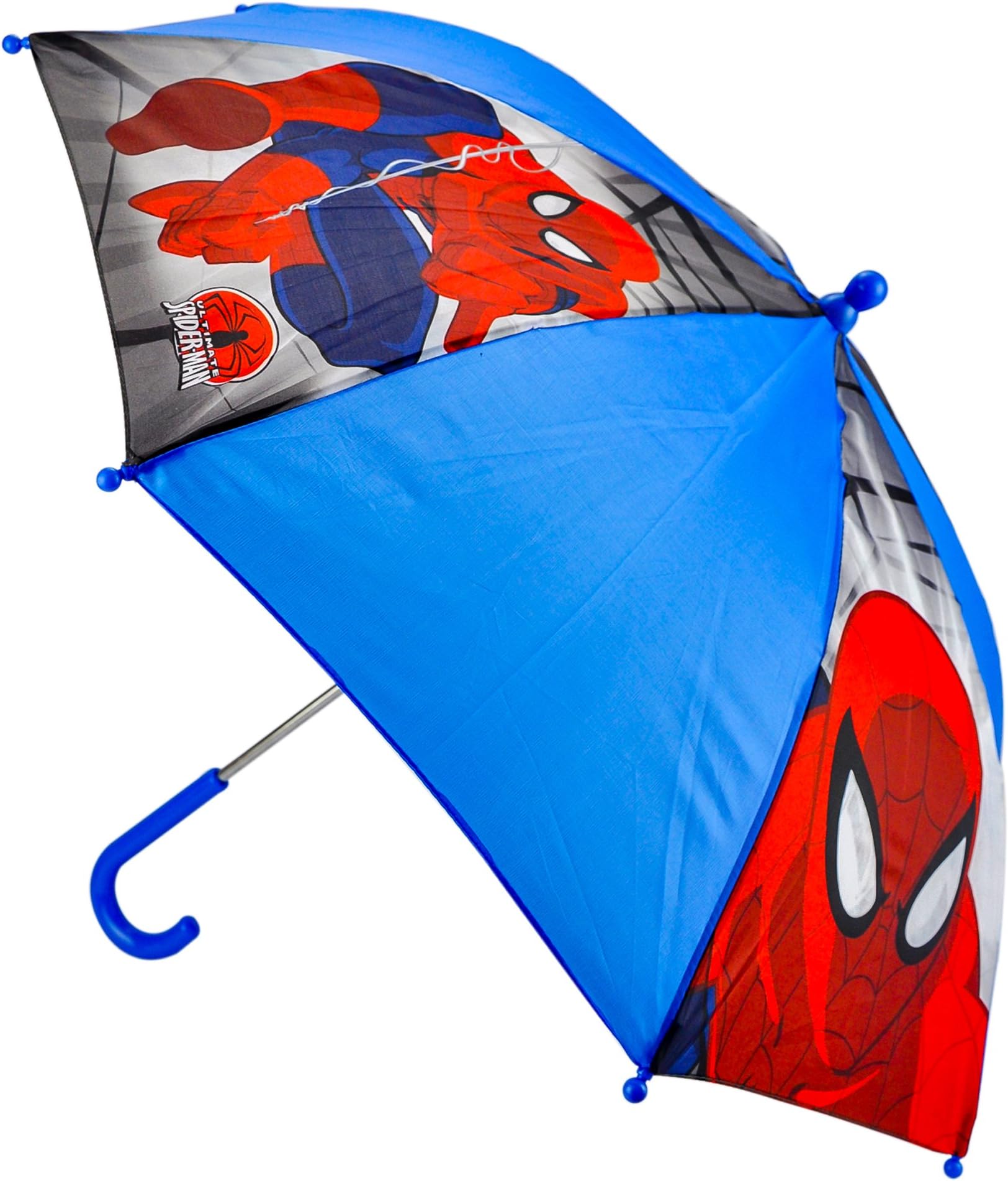 Spiderman Childrens umbrella Red and Blue