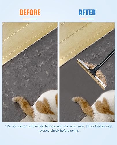 Miniatura 4 de Removedor de pelo de perro para sofá 3 unidades removedor de pelo de perro y gato reutilizable rascador de alfombras y cepillo para alfombra manta