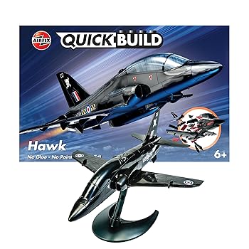 Airfix QUICKBUILD Model Aircraft Kits BAE Hawk Building Set