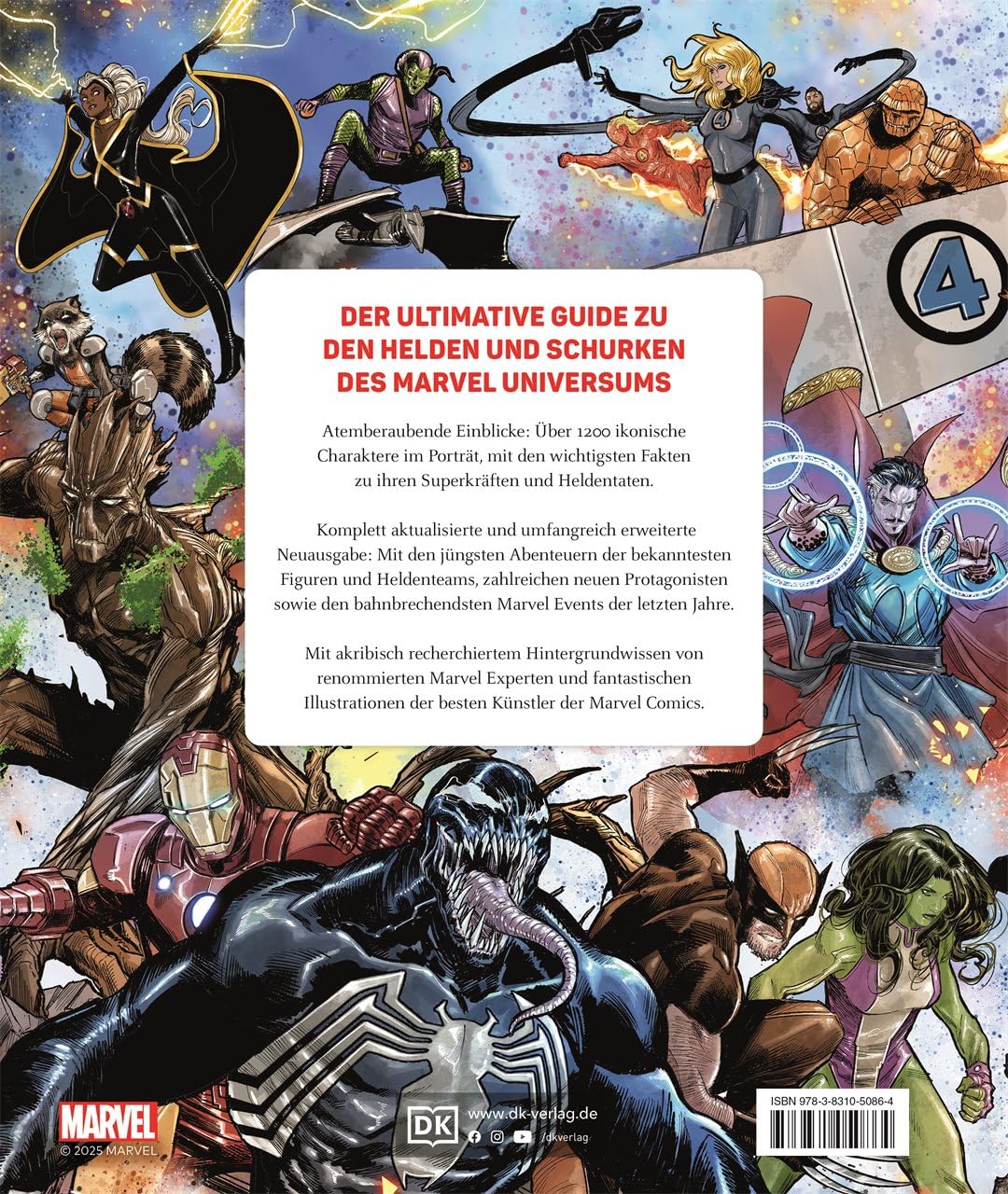 Marvel Enzyklopädie: Mit einer Einführung von Stan Lee. Der ultimative Guide zu den Helden und Schurken des Marvel Universums. Erweiterte Neuausgabe