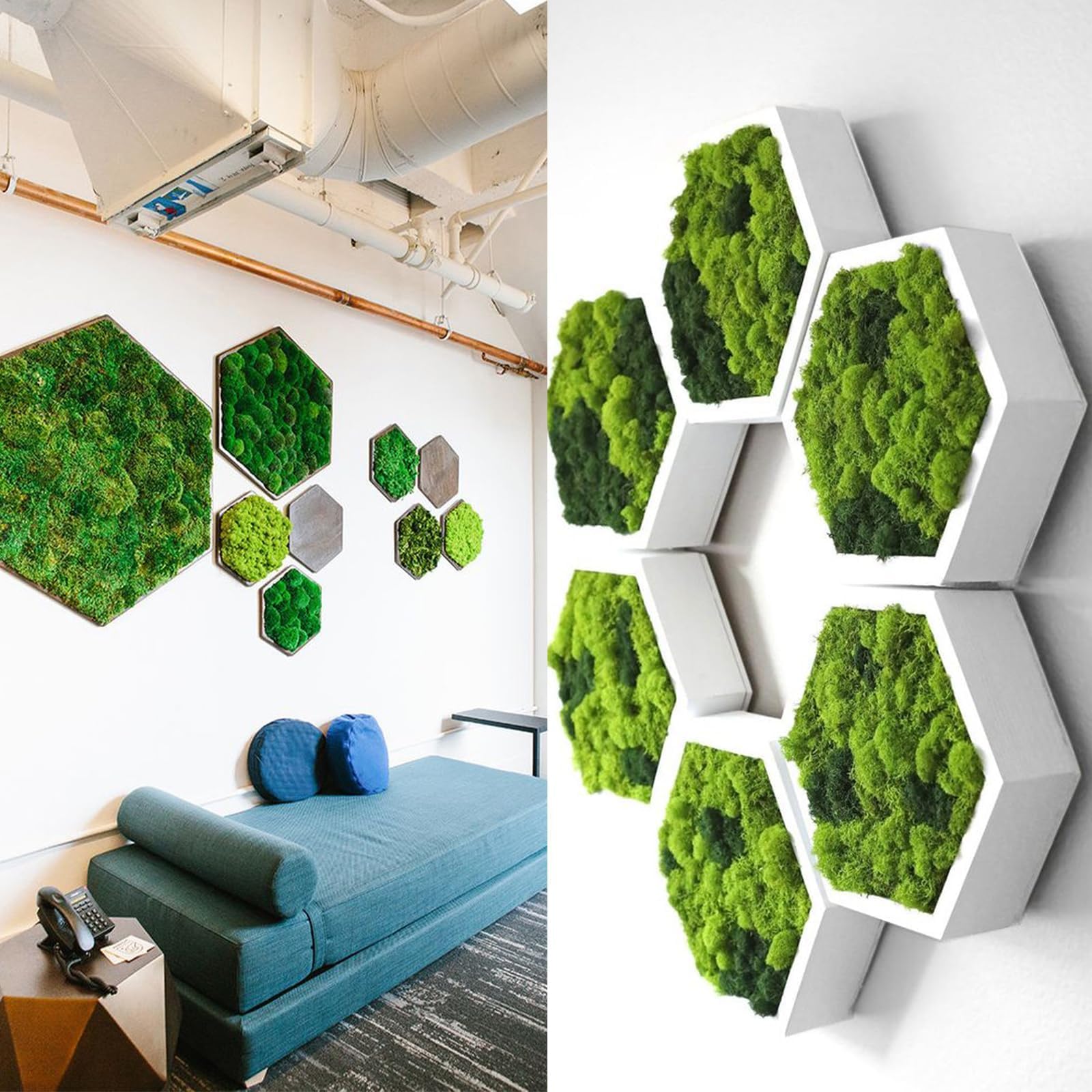 Echtes Islandmoos Naturgrün - Konserviert Für Deko, Basteln & Modellbau