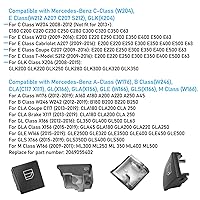 Vista 3 de Jaronx para cubiertas de botones del interruptor de ventana de Mercedes Benz, botones de interruptor de control de ventana eléctrica para Mercedes