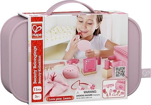 Miniatura 5 de Kit Beauty Belongings de cosméticos de juguete fabricados en madera, de Hape