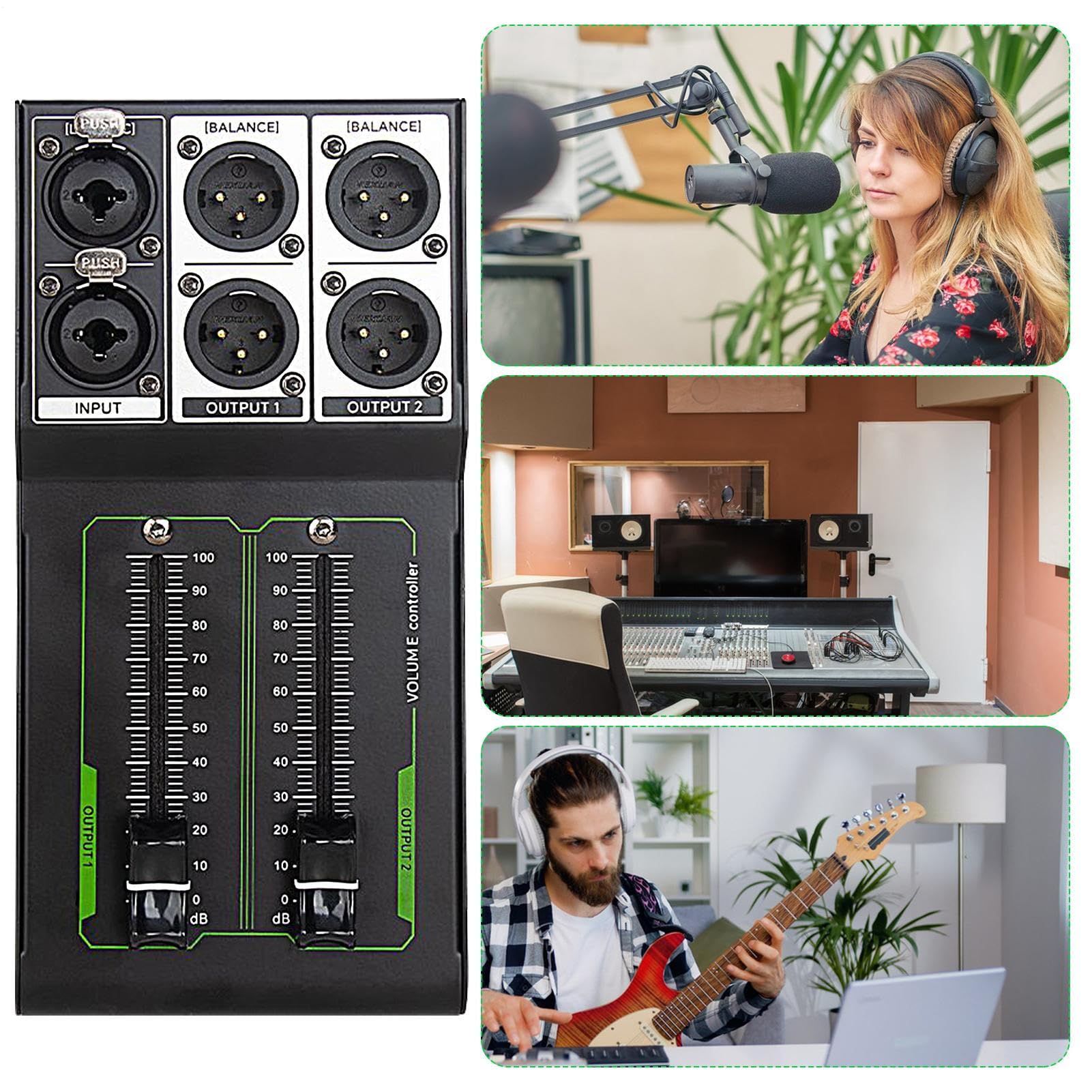 Contrôleur de moniteur de studio, contrôle du volume passif Contrôleur