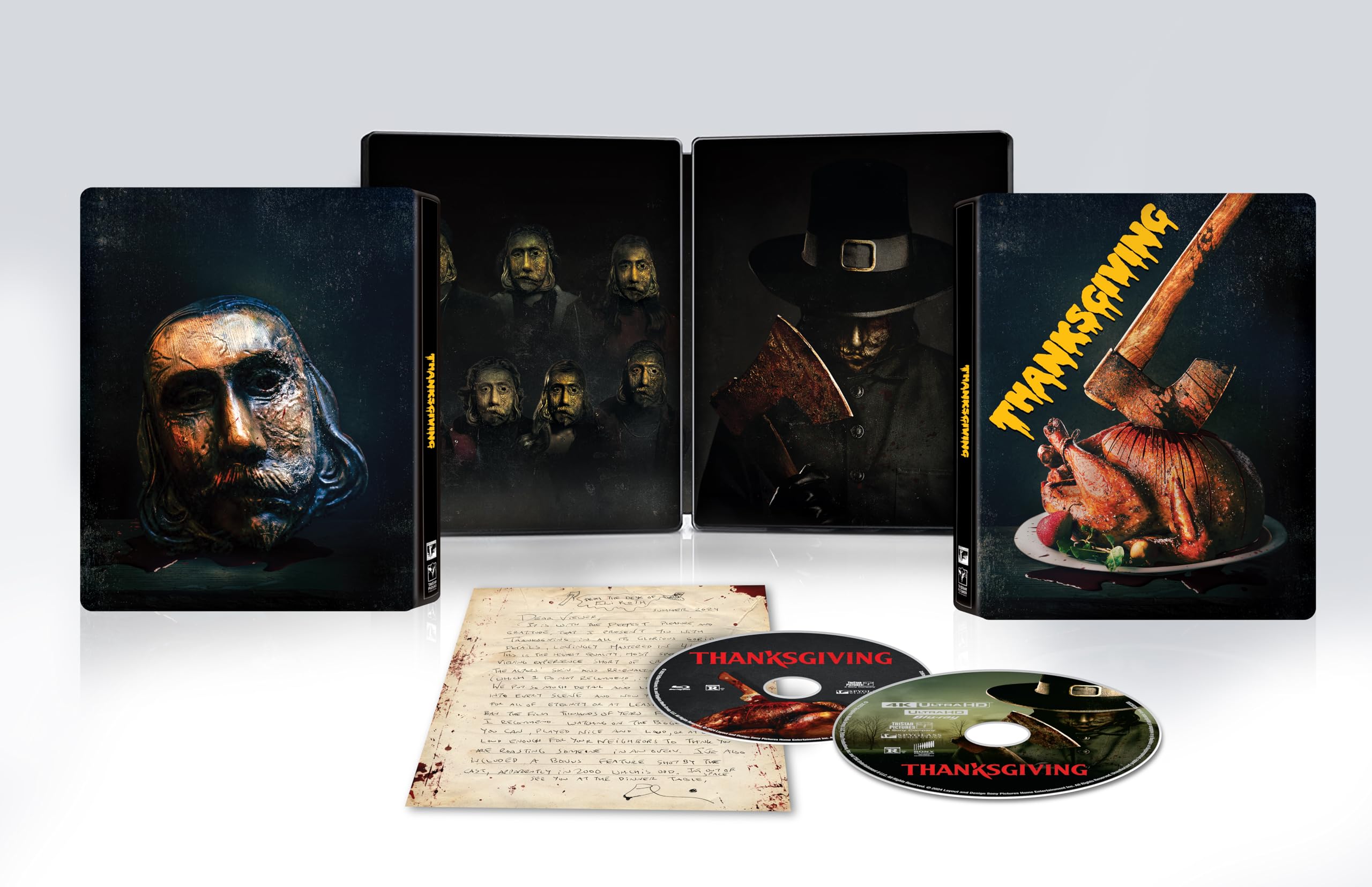 Thanksgiving 4K Ultra HD SteelBook (4K Ultra HD + Blu-ray + Digital) [4K UHD]