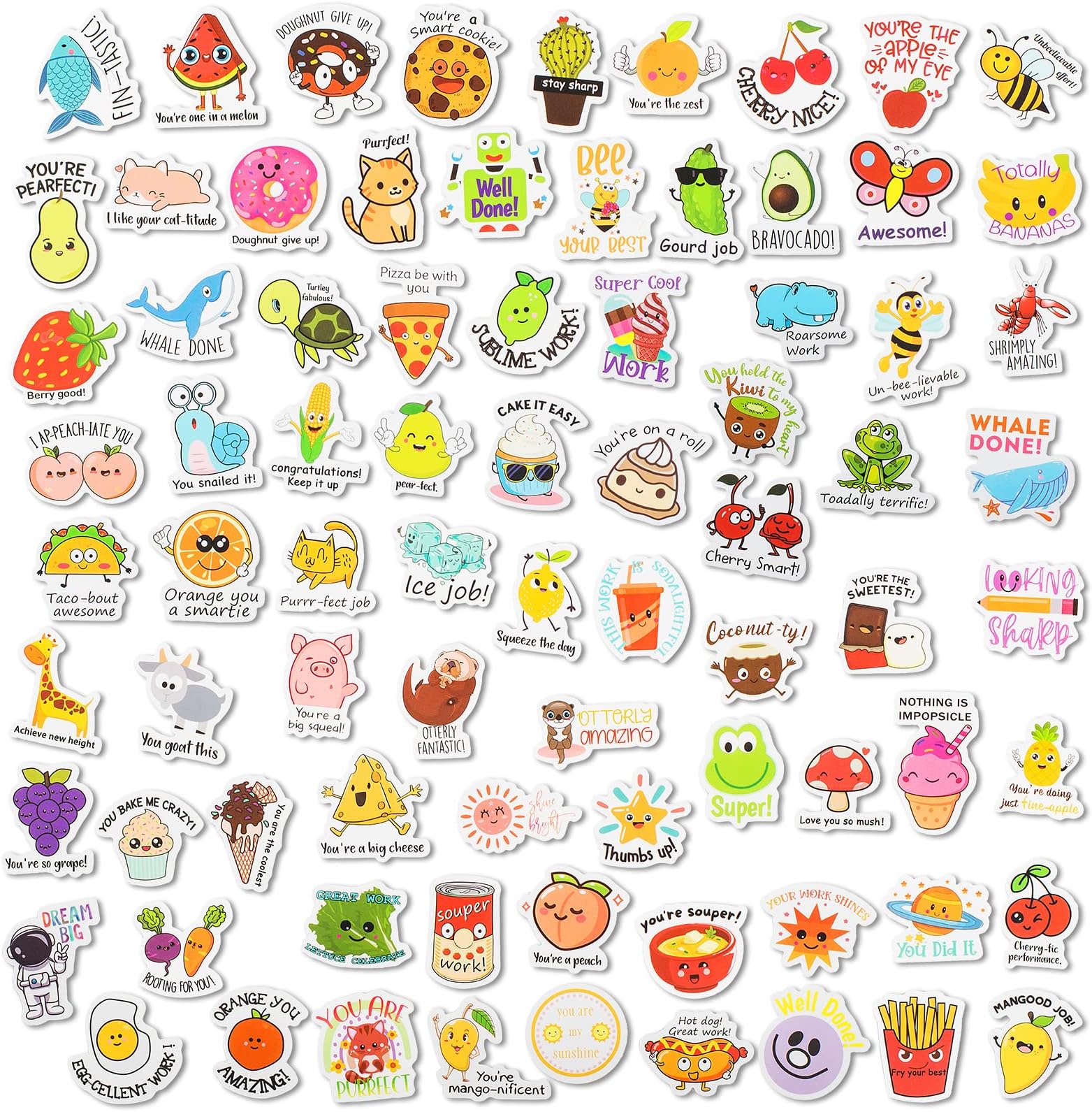 Reward Stickers for Kids 320 pcs Cute Encouraging Stickers for Teachers Anime Sticker for Kids Reward Chart Small Incentive Sticker for School Motivational Teacher Elementary Classroom Supplies