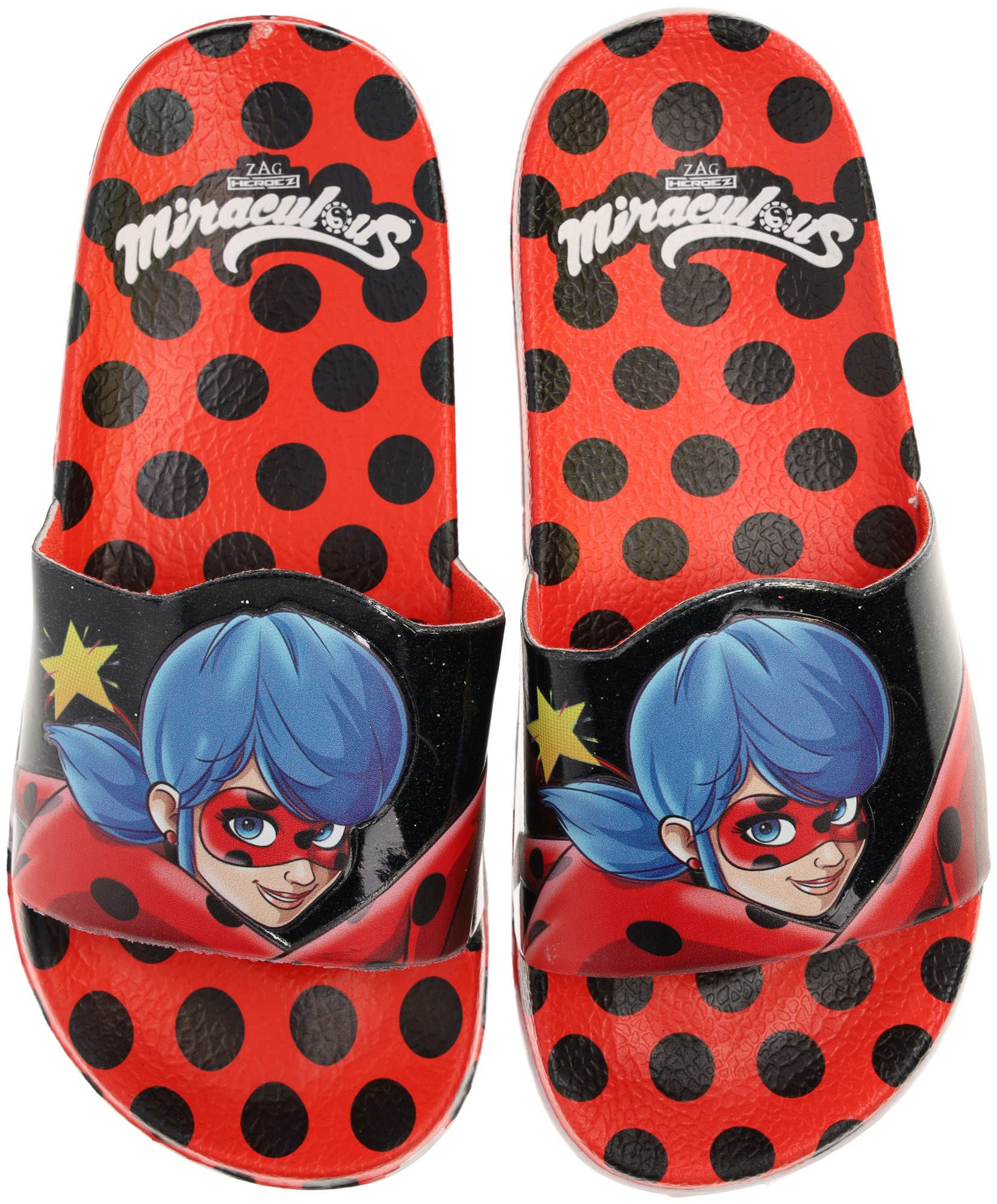 Miraculousladybug Girls Sport Sandals Comfort Casual Sport Slide